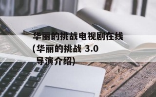 华丽的挑战电视剧在线(华丽的挑战 3.0 导演介绍)