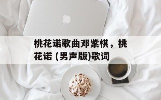 桃花诺歌曲邓紫棋，桃花诺 (男声版)歌词