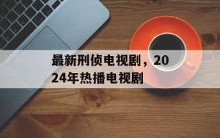 最新刑侦电视剧，2024年热播电视剧