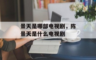 景天是哪部电视剧，陈景天是什么电视剧