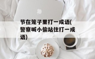 节在笼子里打一成语(警察喊小偷站住打一成语)