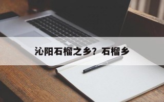 沁阳石榴之乡？石榴乡