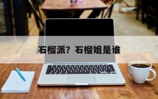 石榴派？石榴姐是谁