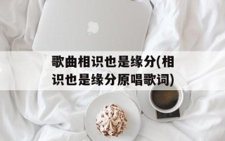 歌曲相识也是缘分(相识也是缘分原唱歌词)