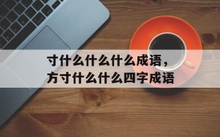 寸什么什么什么成语，方寸什么什么四字成语