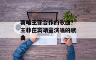 窦唯王菲合作的歌曲？王菲在窦靖童演唱的歌曲