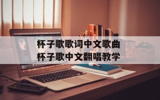 杯子歌歌词中文歌曲 杯子歌中文翻唱教学