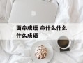 面命成语 命什么什么什么成语