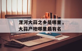 漯河大蒜之乡是哪里，大蒜产地哪里最有名