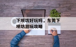 下坝坊好玩吗，东莞下坝坊游玩攻略