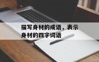描写身材的成语，表示身材的四字词语