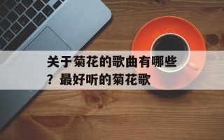 关于菊花的歌曲有哪些？最好听的菊花歌