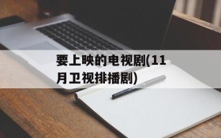 要上映的电视剧(11月卫视排播剧)