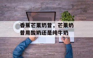 香蕉芒果奶昔，芒果奶昔用酸奶还是纯牛奶