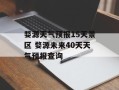 婺源天气预报15天景区 婺源未来40天天气预报查询