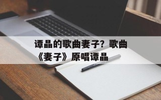 谭晶的歌曲妻子？歌曲《妻子》原唱谭晶