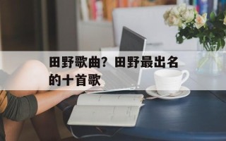 田野歌曲？田野最出名的十首歌