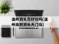 温州洞头岛好玩吗(温州南到洞头大门岛)