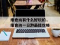 维也纳有什么好玩的，维也纳一日游最佳攻略