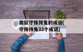 类似守株待兔的成语(守株待兔33个成语)