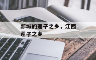郯城的莲子之乡，江西莲子之乡