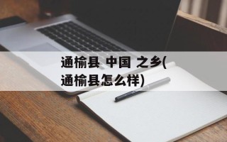 通榆县 中国 之乡(通榆县怎么样)