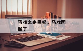 马戏之乡黑熊，马戏团猴子