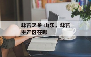 蒜苔之乡 山东，蒜苔主产区在哪