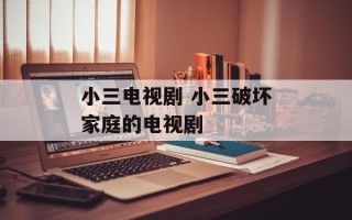 小三电视剧 小三破坏家庭的电视剧