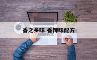 香之乡味 香辣味配方