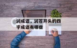 润成语，润苍开头的四字成语有哪些