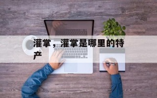 灌掌，灌掌是哪里的特产