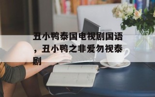 丑小鸭泰国电视剧国语，丑小鸭之非爱勿视泰剧