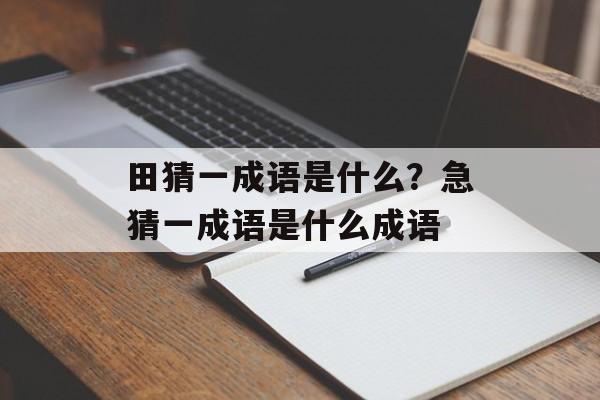 田猜一成语是什么？急猜一成语是什么成语-第1张图片-