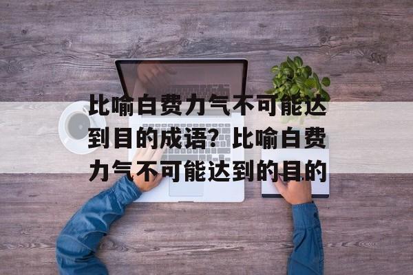 比喻白费力气不可能达到目的成语？比喻白费力气不可能达到的目的-第1张图片-
