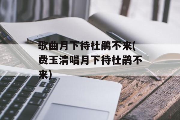 歌曲月下待杜鹃不来(费玉清唱月下待杜鹃不来)-第1张图片-