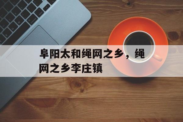 阜阳太和绳网之乡，绳网之乡李庄镇-第1张图片-